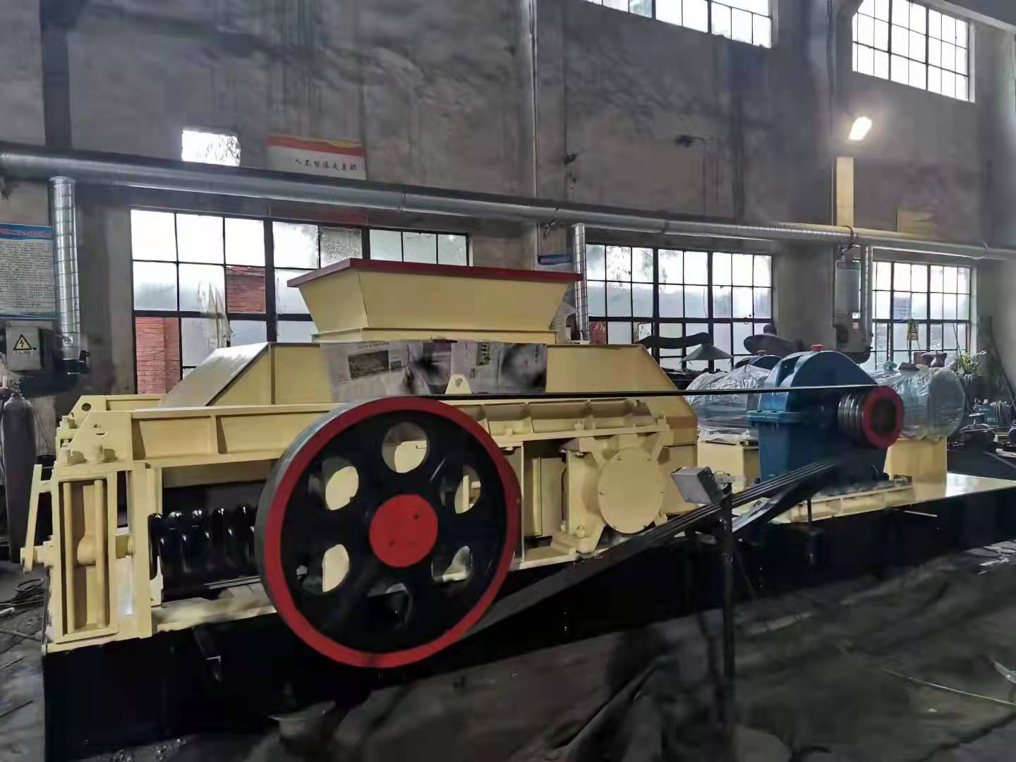 雙齒輥破碎機案例展示